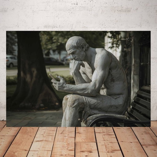 Photo printed on plexiglass / Baroque art revisited / Limited edition