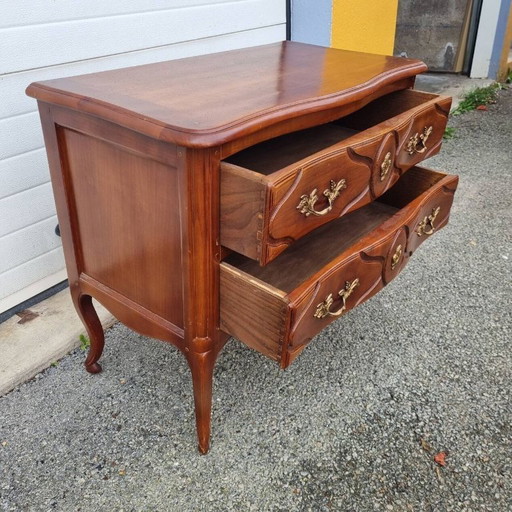 Louis XV chest of drawers, cherry wood