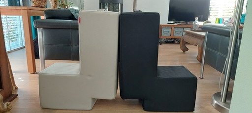 2x Lümmel Retro Chairs