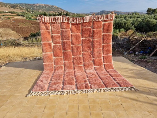 Tapis artisanal marocain 200x200cm