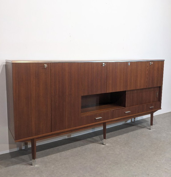 Image 1 of  Scandinavian vintage XL highboard  