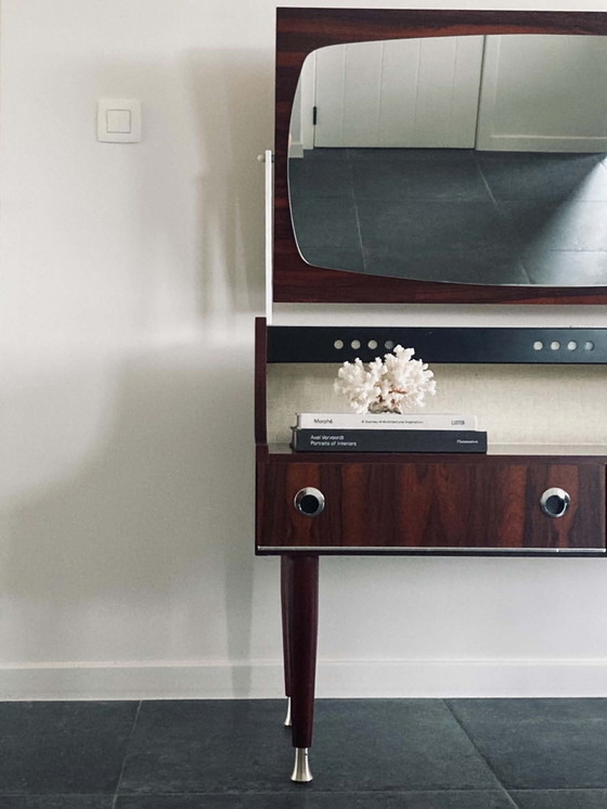 Mobile bar vintage con specchio – Glass, Metal (photo 2 of 5)