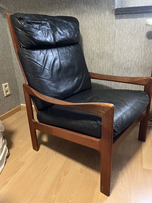 Chaise longue Mid Century