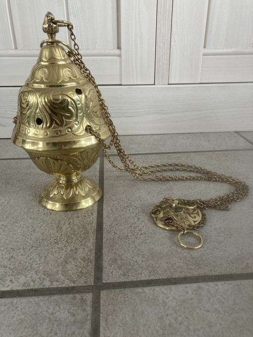 Wierookvat, Incensario, Incensario Messing, Religie