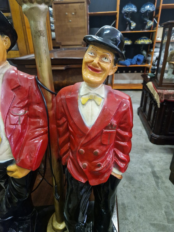 Image 1 of Lanterne Laurel et Hardy 104x55