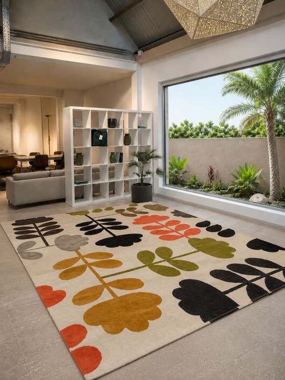 Image 1 of Tapis Brink and Campman Orla Kiely Cut Multi Stem NEUF