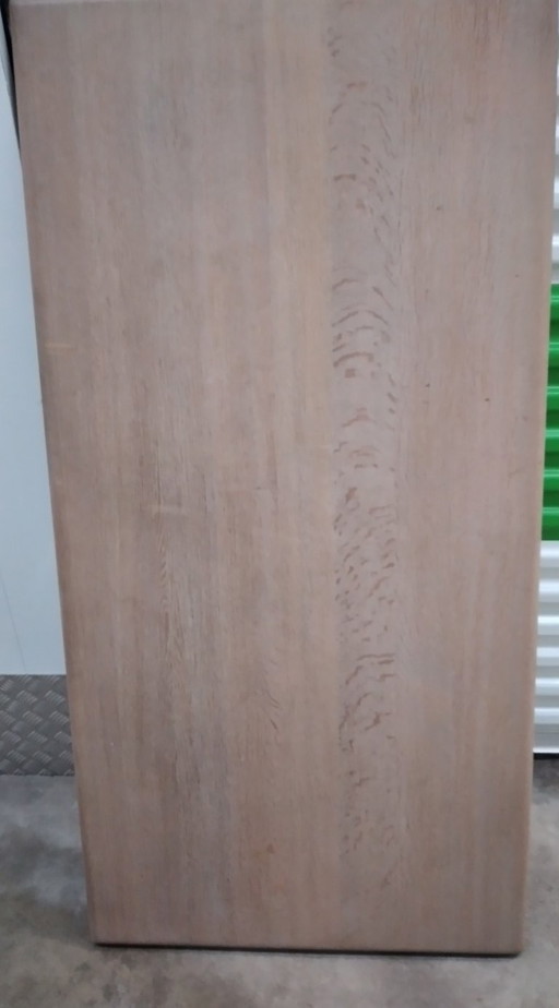 Solid oak table top 160x80x4 cm