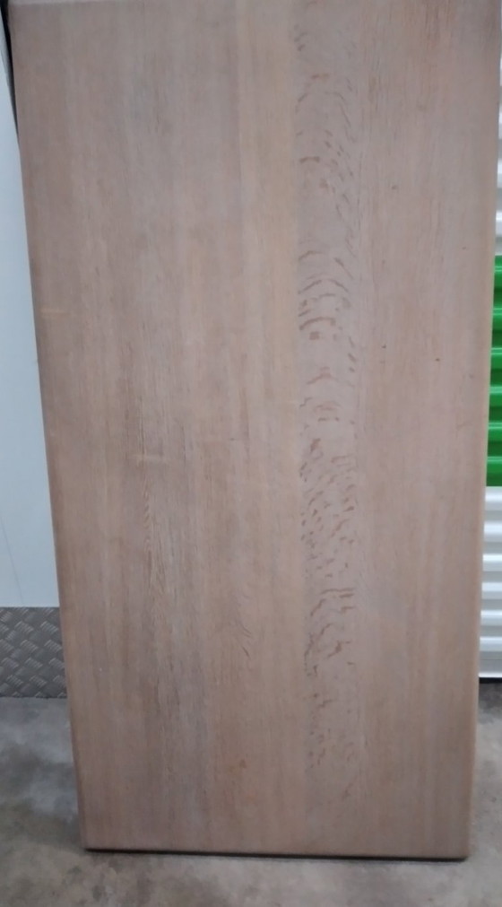 Image 1 of Solid oak table top 160x80x4 cm