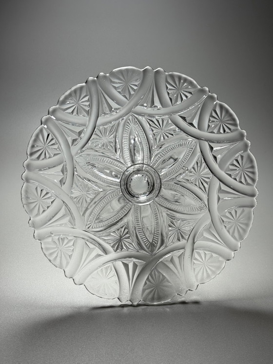 Image 1 of Val Saint Lambert - cake stand « Lucrèce » 1913