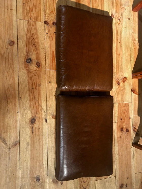 Mid-Century Two-seater in Leather Aksel Dahl – KP Møbler, 2 seaters, Wood (photo 23 of 27)
