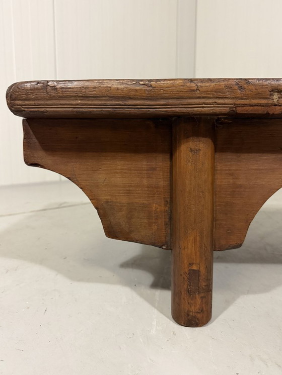 Image 1 of Rustieke antieke lage salontafel bijzettafel 1900’s