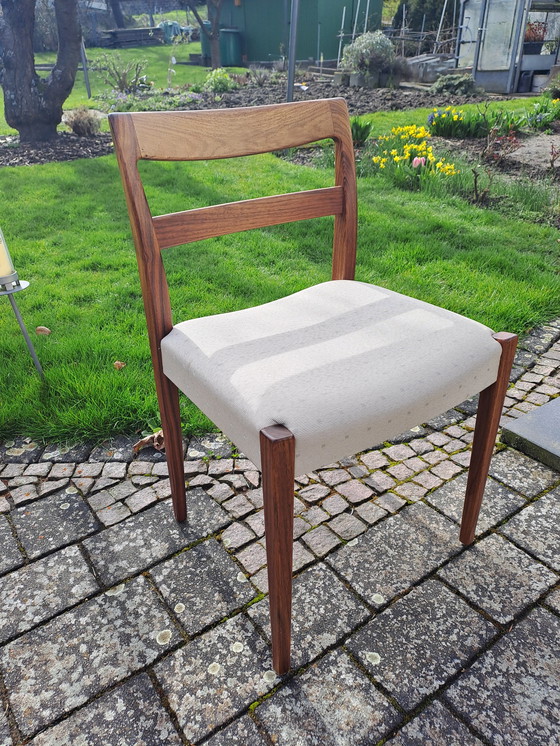 Image 1 of Vintage chairs Hugo Troeds Bjärnum Made In Sweden 4 pieces