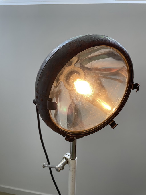 Lampe à projecteur vintage MetalMed