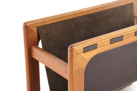 Image 1 of Salin mobler vintage magazine holder magazine rack Danish