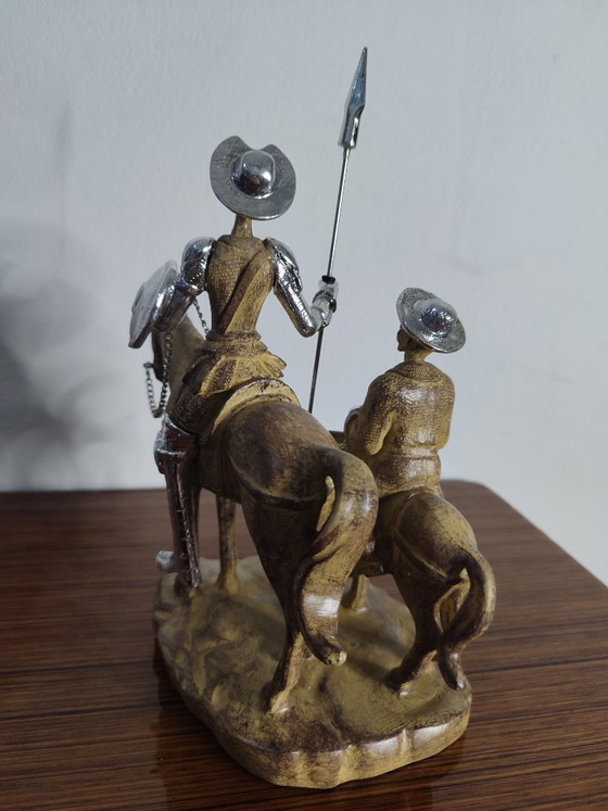 Image 1 of Don Quixote and Sancho Panza figurine (made of resin)