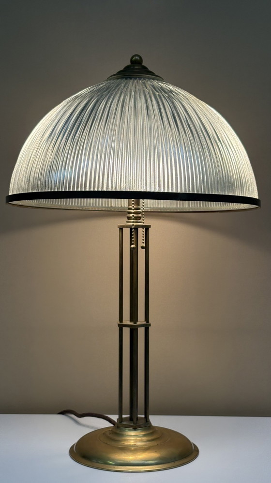 Image 1 of Home German design Neoclassical solid vintage copper lamp