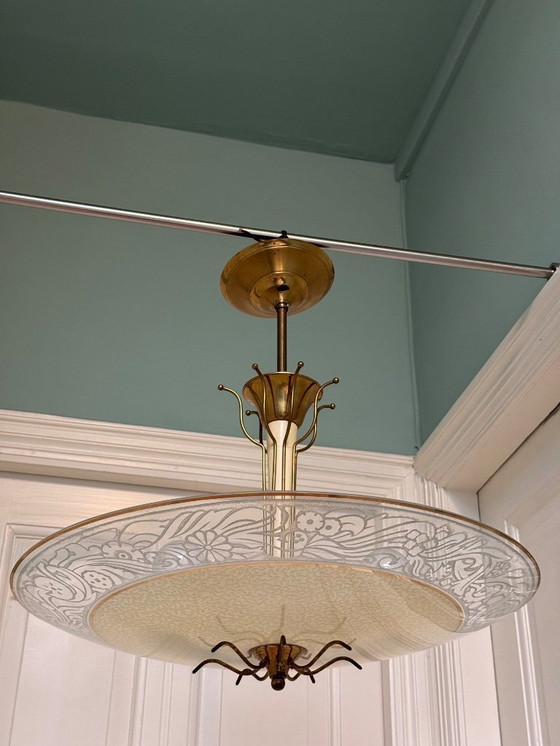 Image 1 of Lampada a sospensione vintage regency