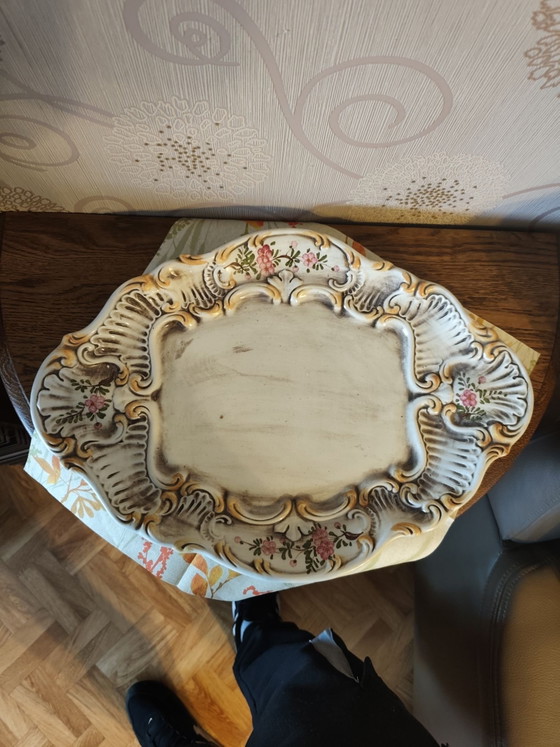 Vintage ceramic soup tureen with matching underplate – Tableware (photo 3 of 9)