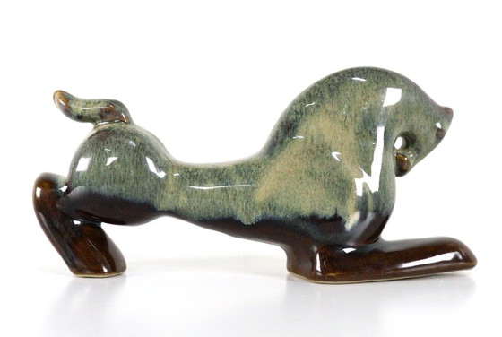 Image 1 of Vintage ceramic mid - Century horse