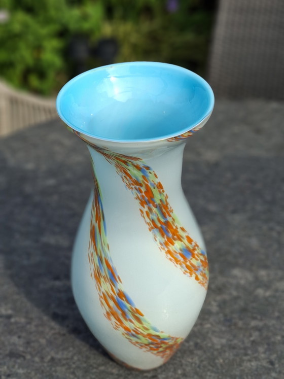 Vase Murano Swirl 45cm Impeccable – Sculptures en verre, Glass (photo 3 of 6)