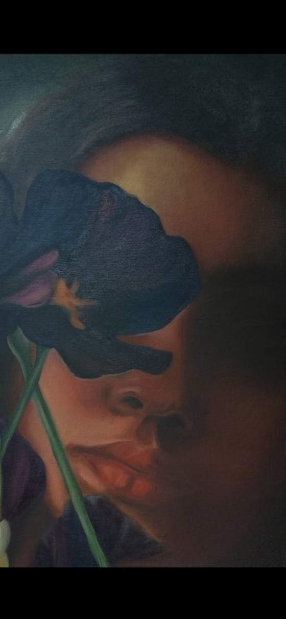 Image 1 of "Veiled Glances" by Veronica Ciccarese