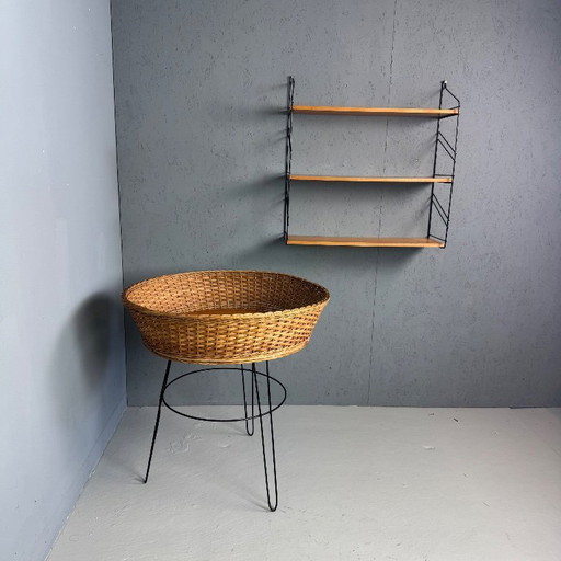 Meuble de présentation XXL vintage polyvalent en épingle à cheveux