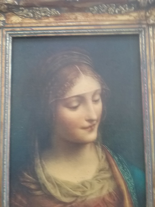 Gemälde der Madonna, gemalt von Bernardino Luigi, Italien