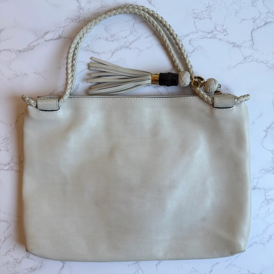 Gucci borsa tote in pelle beige fatta a mano – Borse tote, Bambù (photo 2 of 20)