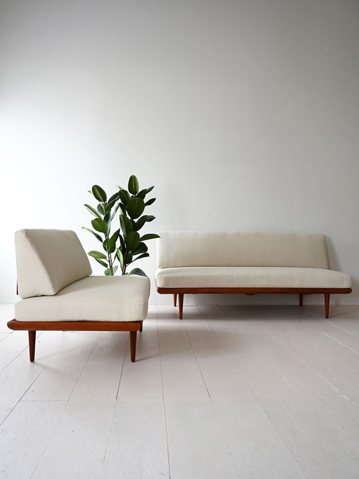 Dänisches Vintage-Sofa Minerva von Peter Hvidt & Orla Mølgaard-Nielsen