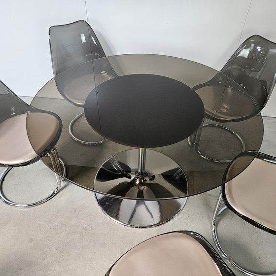 Image 1 of Vintage Space Age dining set seventies