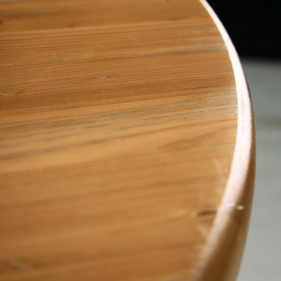 Image 1 of MK10156 Esstischgarnitur aus Kiefernholz von Rainer Daumiller für Hirtshals Savvaerk, 5er-Set