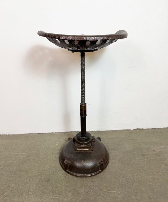 Image 1 of Vintage Industrial Swivel Chair, 1950s