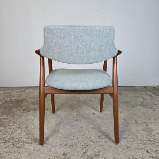 Image 1 of Glostrup, GM11 vintage jaren 60 Deense armstoel teak Scandi
