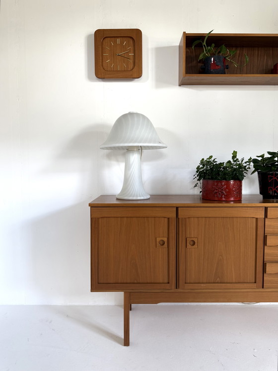 Image 1 of Lampe champignon zèbre XL vintage, Peill & Putzler '70