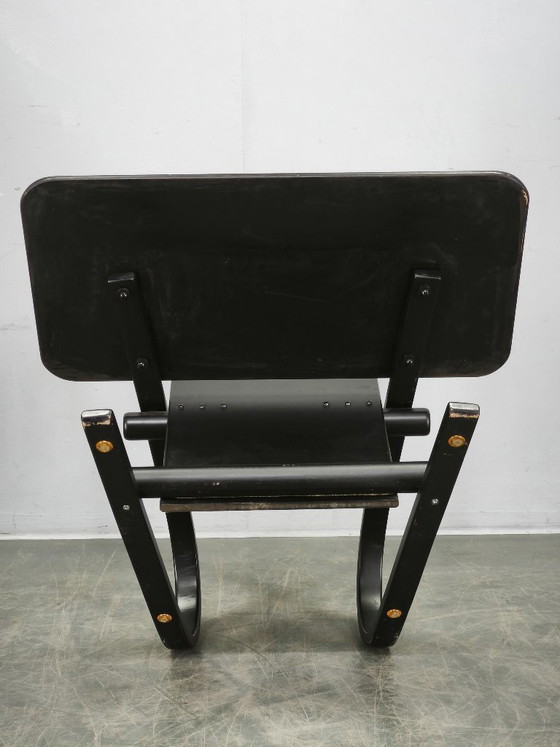 Image 1 of Postmoderner Stuhl von Andreas Hansen für Hyllinge Møbler, Dänemark, 1980er Jahre