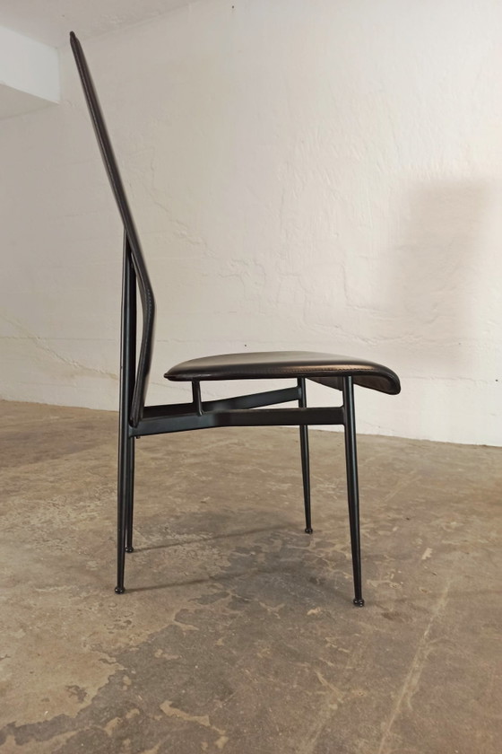 Image 1 of 4 x Fasem Italian design dining chairs 