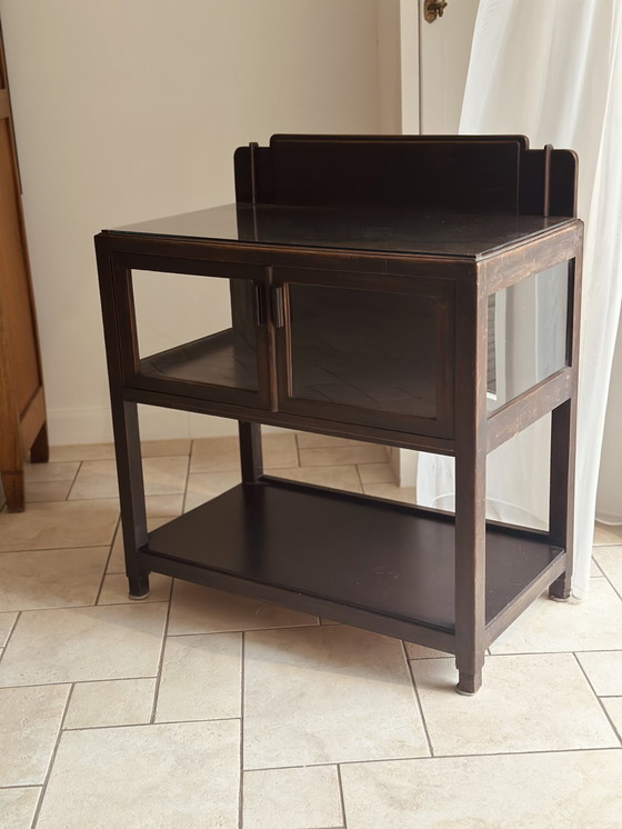 Image 1 of Teeschrank der Amsterdamer Schule im Art-Deco-Stil