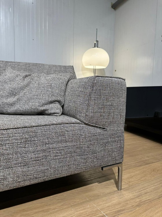 Image 1 of Like New Design on Stock Bloq Corner Sofa Beige + WARRANTY