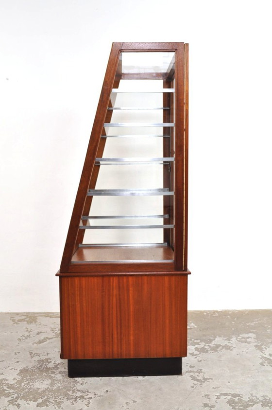 Vitrina antigua de panadería de Esmé Groningen, década de 1920. – Glass, Wood (photo 11 of 12)