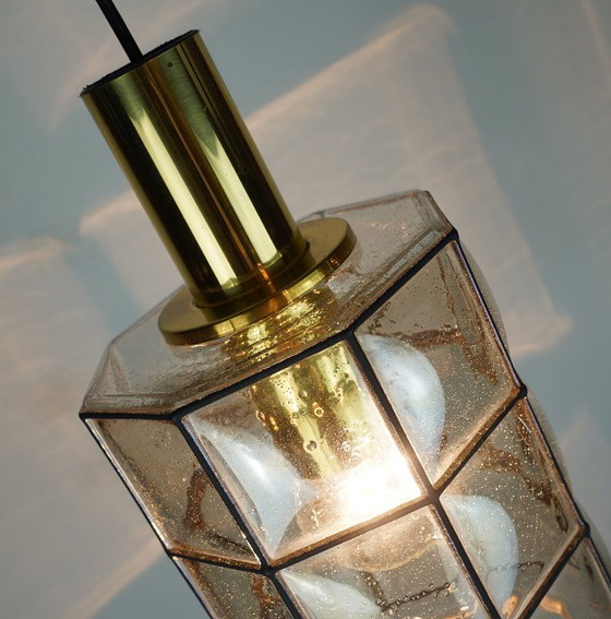 Glashuette Limburg Hanging Lamp 1960's 70's Glass Pendant Light Model P292 4305 – Glashütte Limburg (photo 11 of 15)