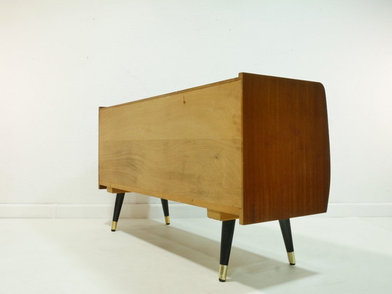 Image 1 of Vintage sideboard, 1960s, Germany – mahogany & birch veneer