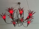 Lampadario artistico vintage