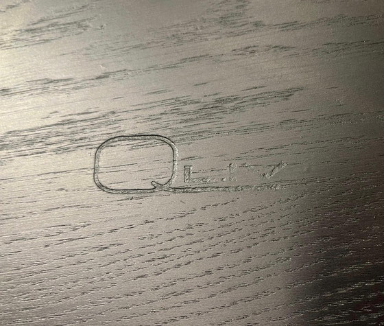 Image 1 of Like New QLIV To Be Served Coffee Table Set Black Design