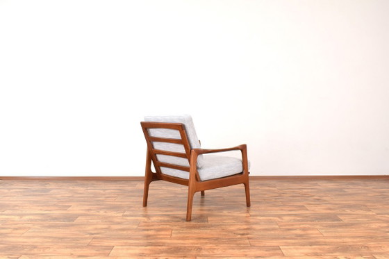 Image 1 of Loungefauteuil uit het midden van de 20e eeuw van Illum Wikkelsø, jaren 60.