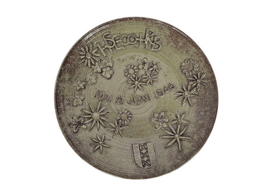 Lucie Q. Bakker - XL Beistellteller - Amsterdam - 1921/1946