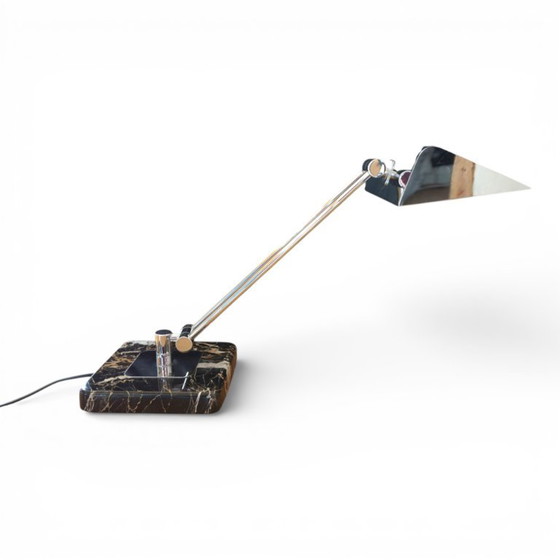 Image 1 of Hillebrand tafellamp in art-decostijl van Egon Hillebrand, 1960