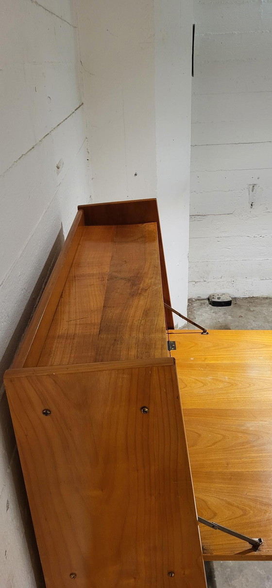 Image 1 of Vintage secretary desk and bookcases, 1950s