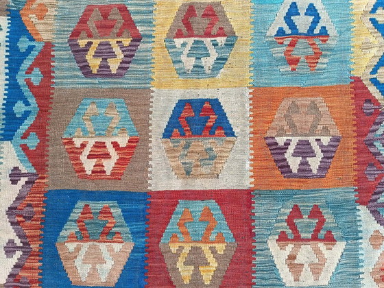 Kilim Afghan Fait Main – Tapis, Wool (photo 4 of 9)