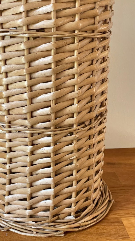 Image 1 of Vintage rotan paraplustandaard