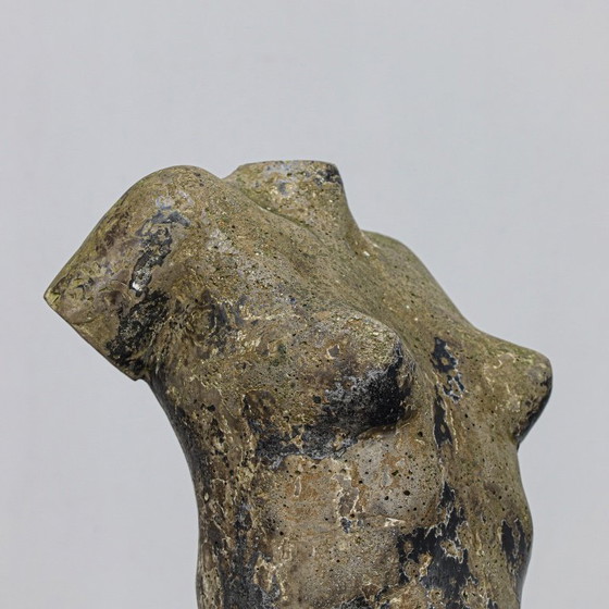 Image 1 of Concrete Female Torso Sculpture by Francine Govers, Netherlands, 1990s